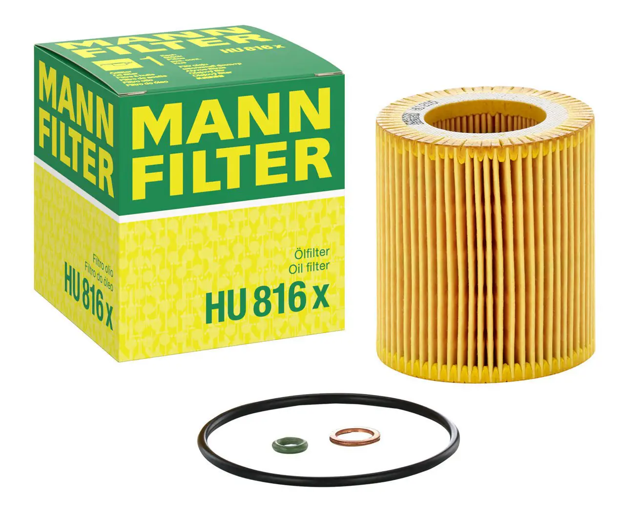 BMW 7 Serisi F01-F02 730i N52 Yağ Filtresi | MANN HU 816X
