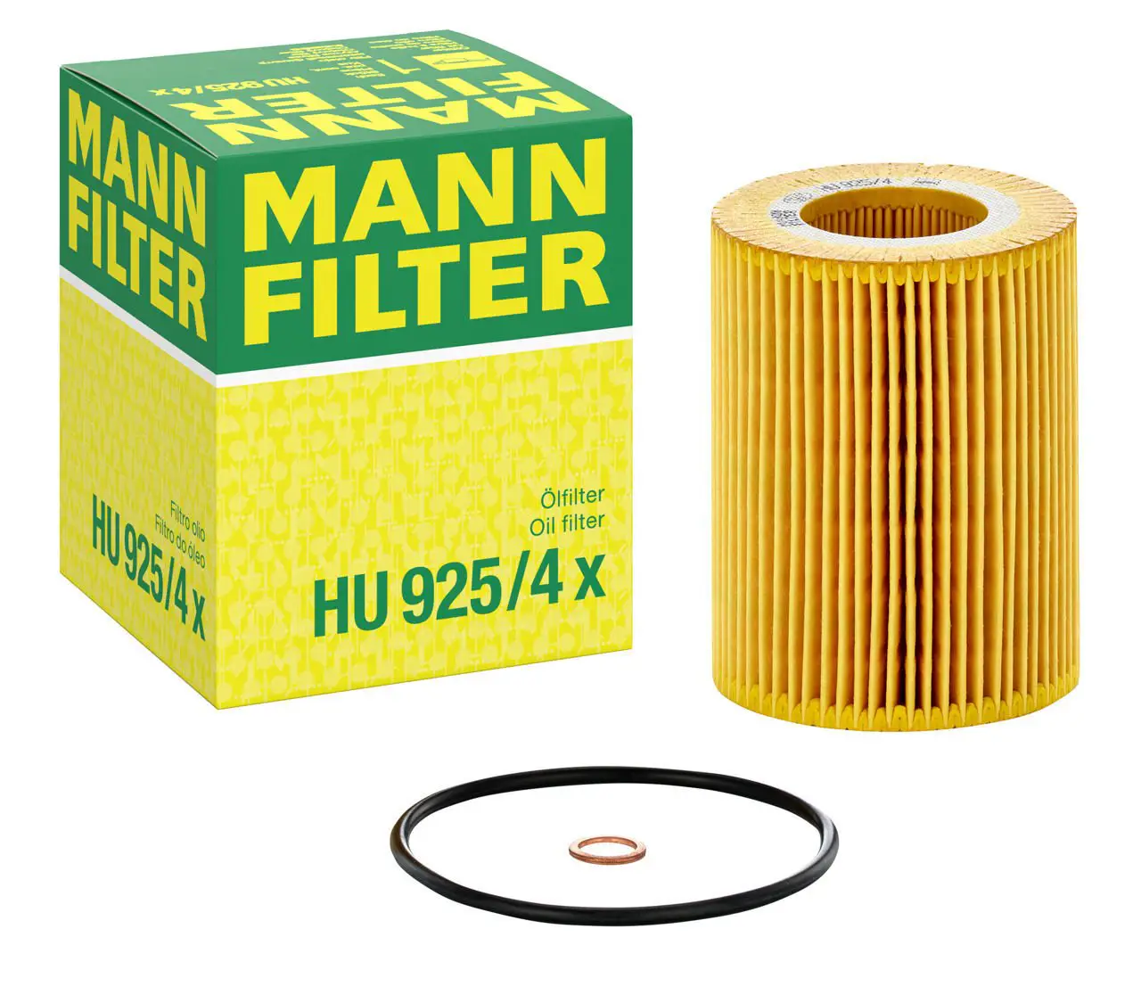 BMW 5 Serisi E39 520i M52 M54 Yağ Filtresi | MANN HU 925/4X