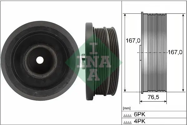 BMW 3 Serisi E46 320 d Krank Kasnağı | INA 544 0082 10