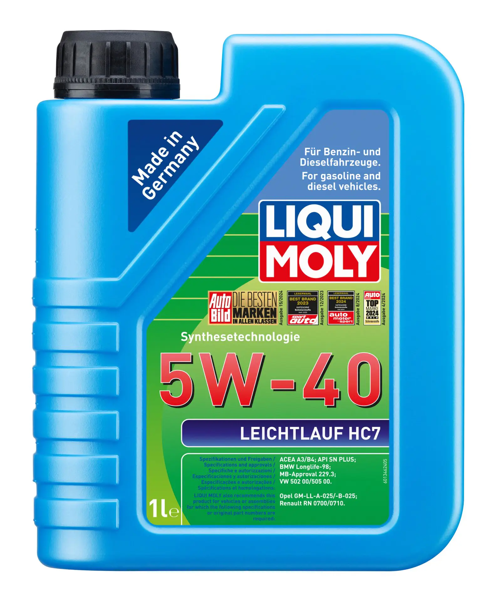 Liqui Moly Leichtlauf HC 7 Motor Yağı 5W40 1 Litre | LQM-1346