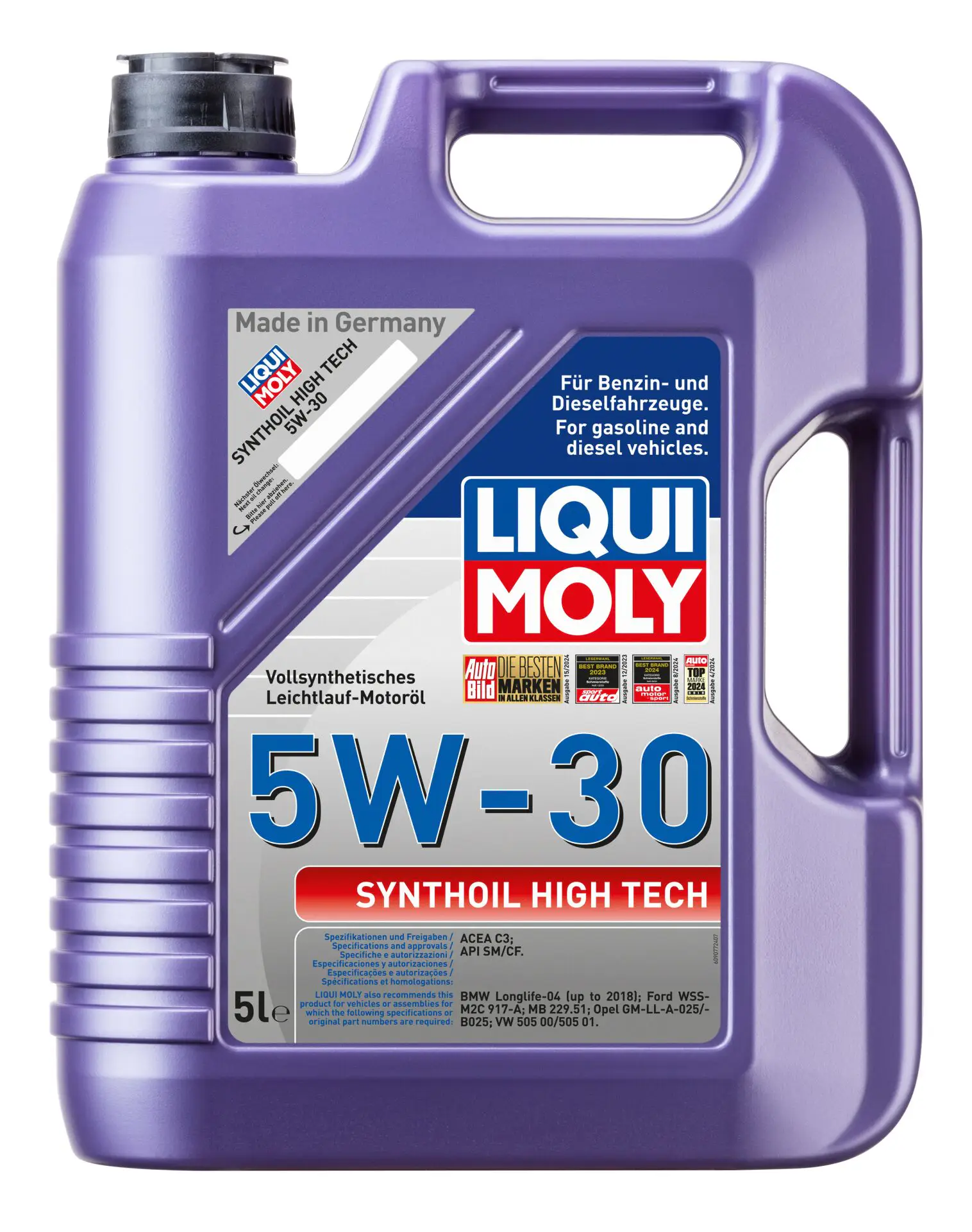 Liqui Moly Synthoil High Tech 5W30 5 Litre | LQM-20959