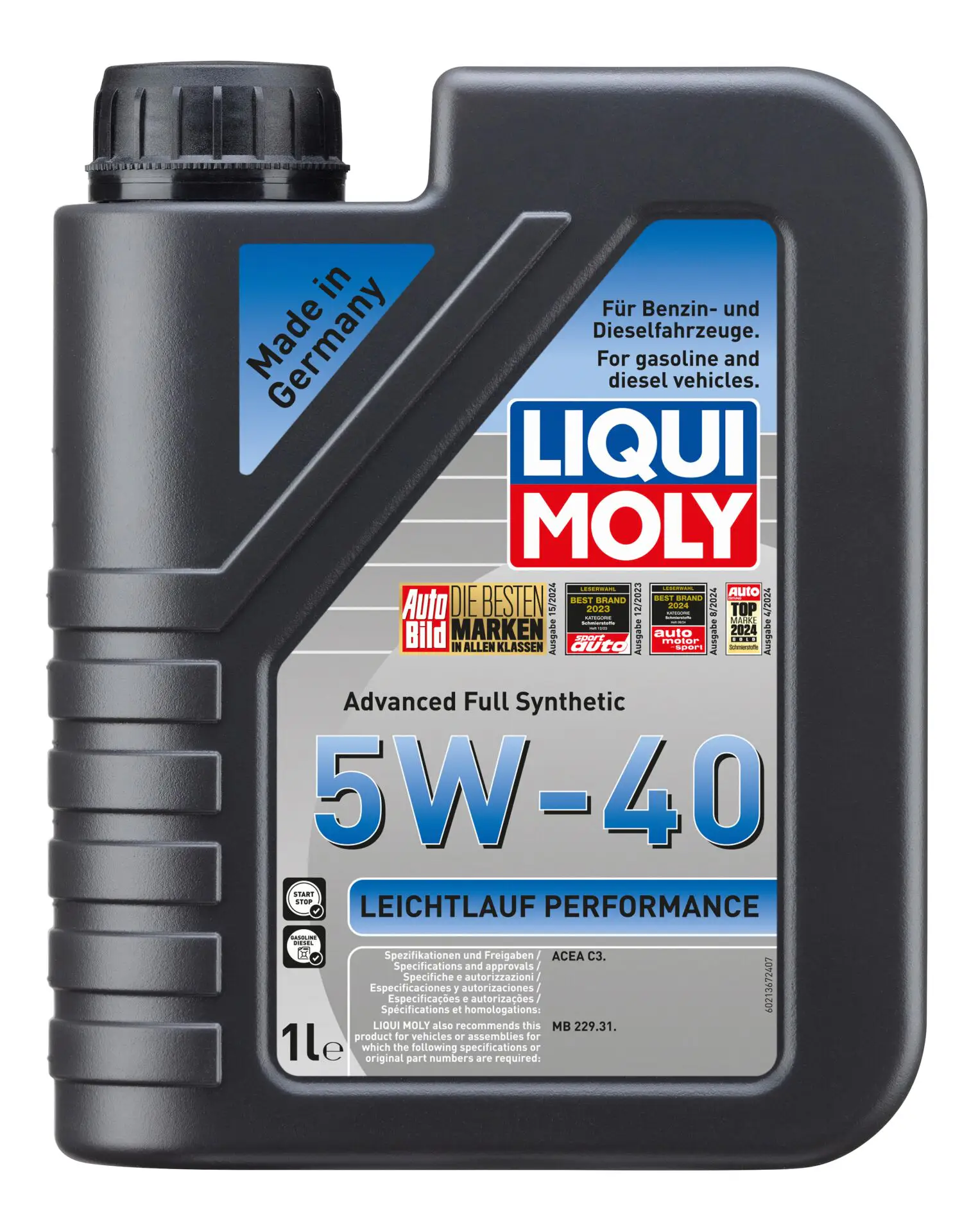 Liqui Moly Leichtlauf Performance 5W40 1 Litre | LQM-21367