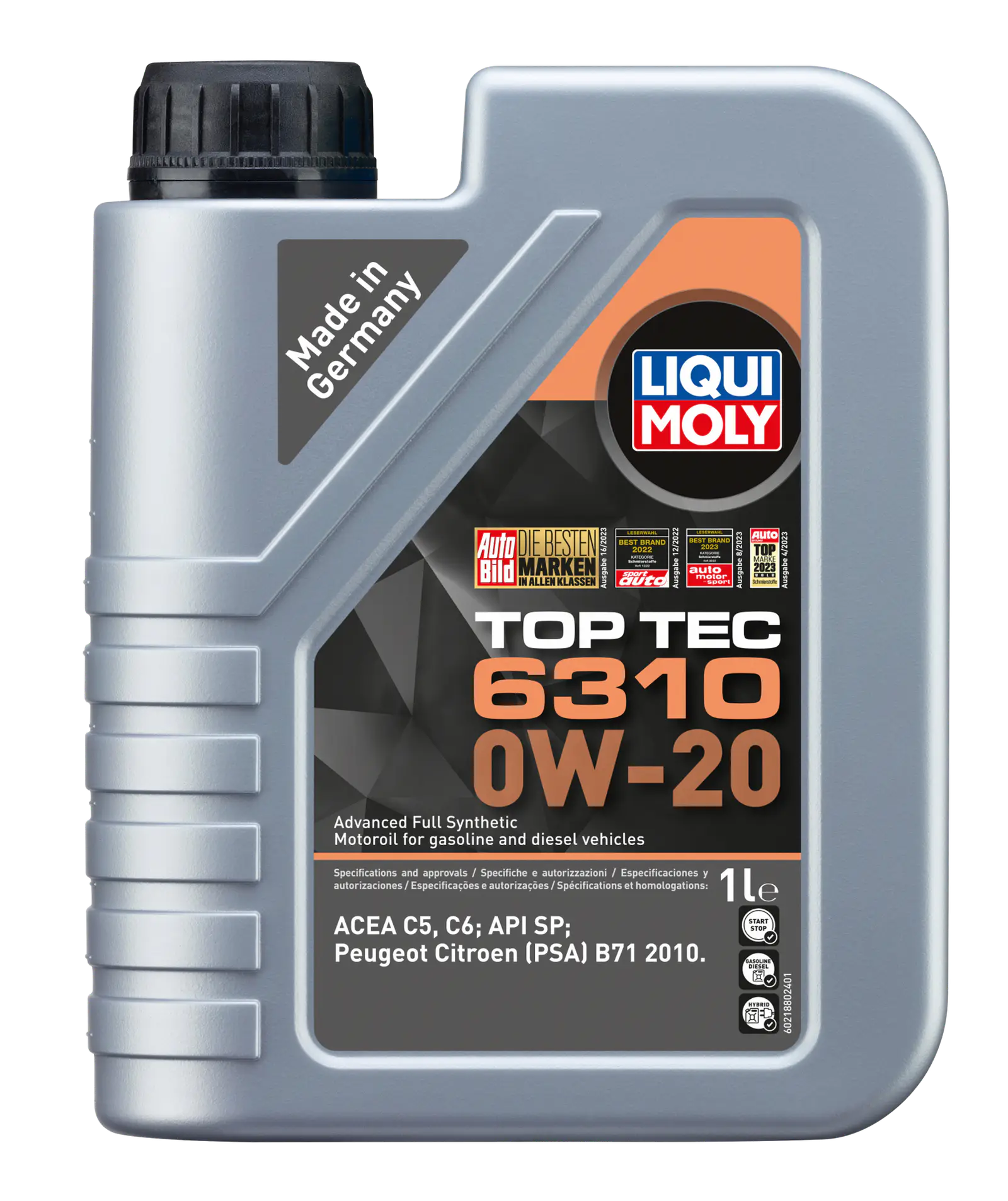 Liqui Moly Top Tec 6310 0W-20 (1 Litre) | LQM-21880