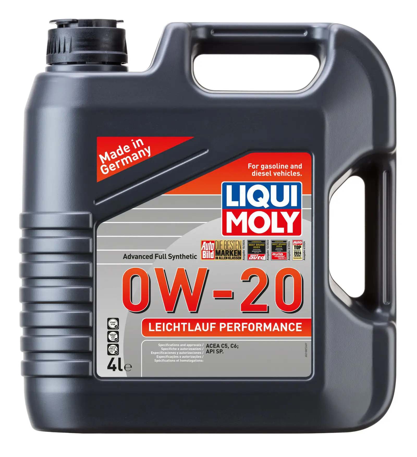 Liqui Moly Leicht­lauf Perform­ance 0W20 4 Litre | LQM-21887