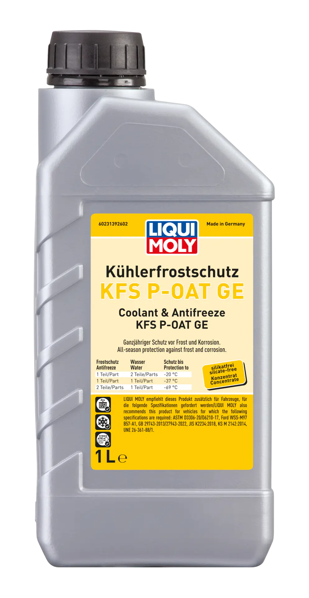 Liqui Moly Konsantre Antifriz KFS P-OAT GE (–69°C) (1 Litre) | LQM-23139