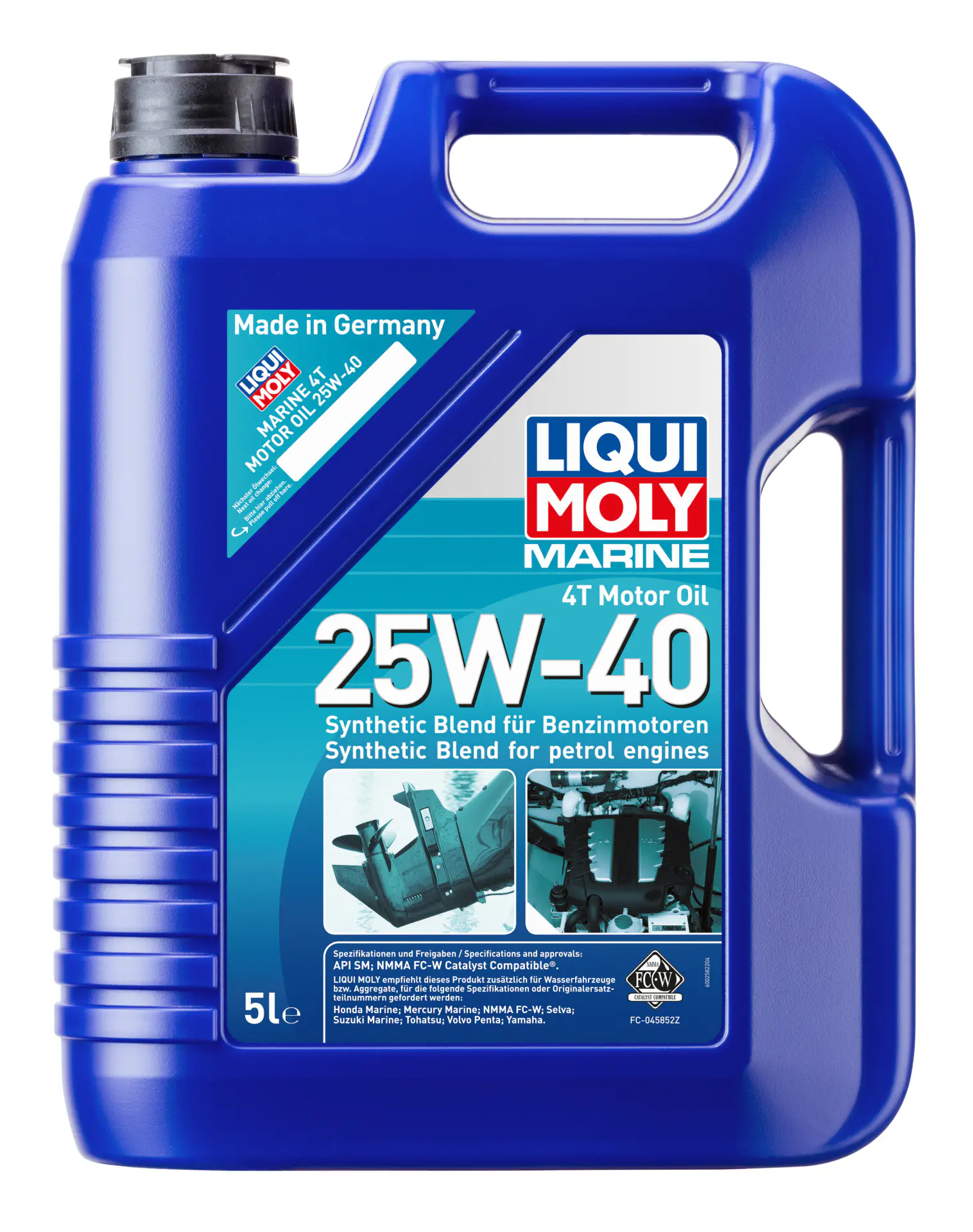 Liqui Moly Marine 4 Zamanlı 25W-40 Motor Yağı (5 Litre) | LQM-25027