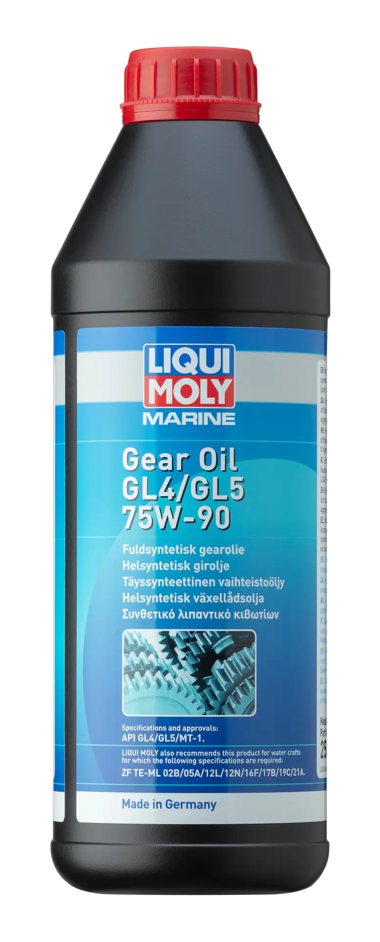 Liqui Moly Marine Tam Sentetik Şanzıman Yağı GL4/GL5 75W-90 (1 Litre) | LQM-25071