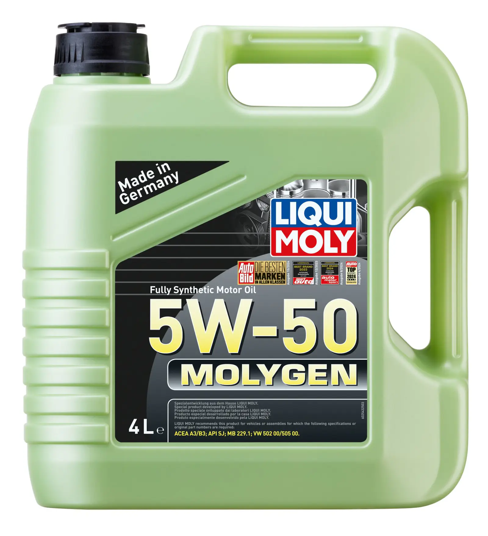 Liqui Moly Molygen New Generation 5W50 4 Litre | LQM-2543