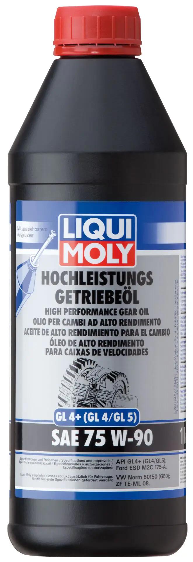 Liqui Moly GL4+ 75W90 Dişli Şanzıman Yağı 1 Litre | LQM-4434