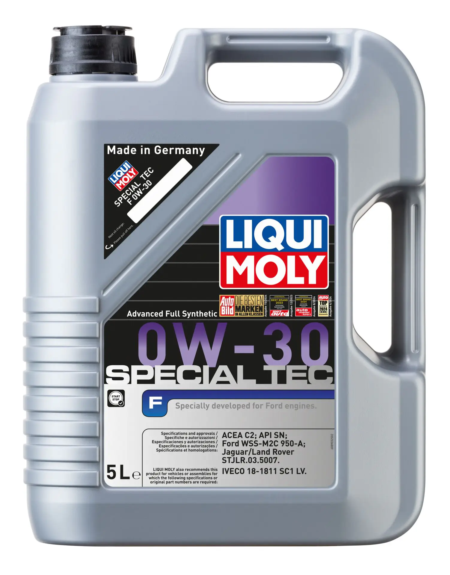 Liqui Moly Specıal Tec F 0W30 5 Litre | LQM-8903
