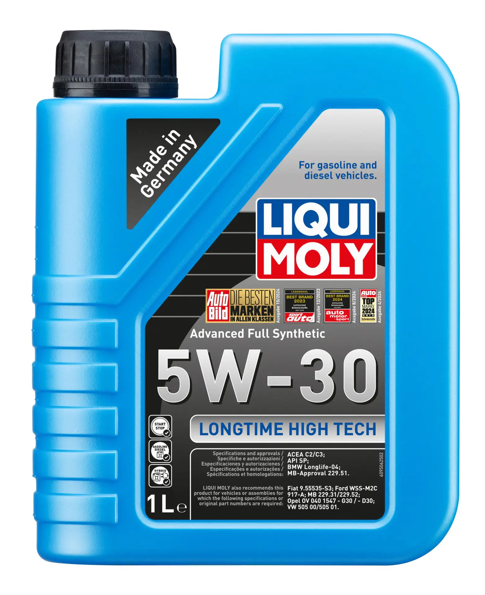 Liqui Moly Longtime High Tech 5W30 Motor Yağı 1 Litre | LQM-9506