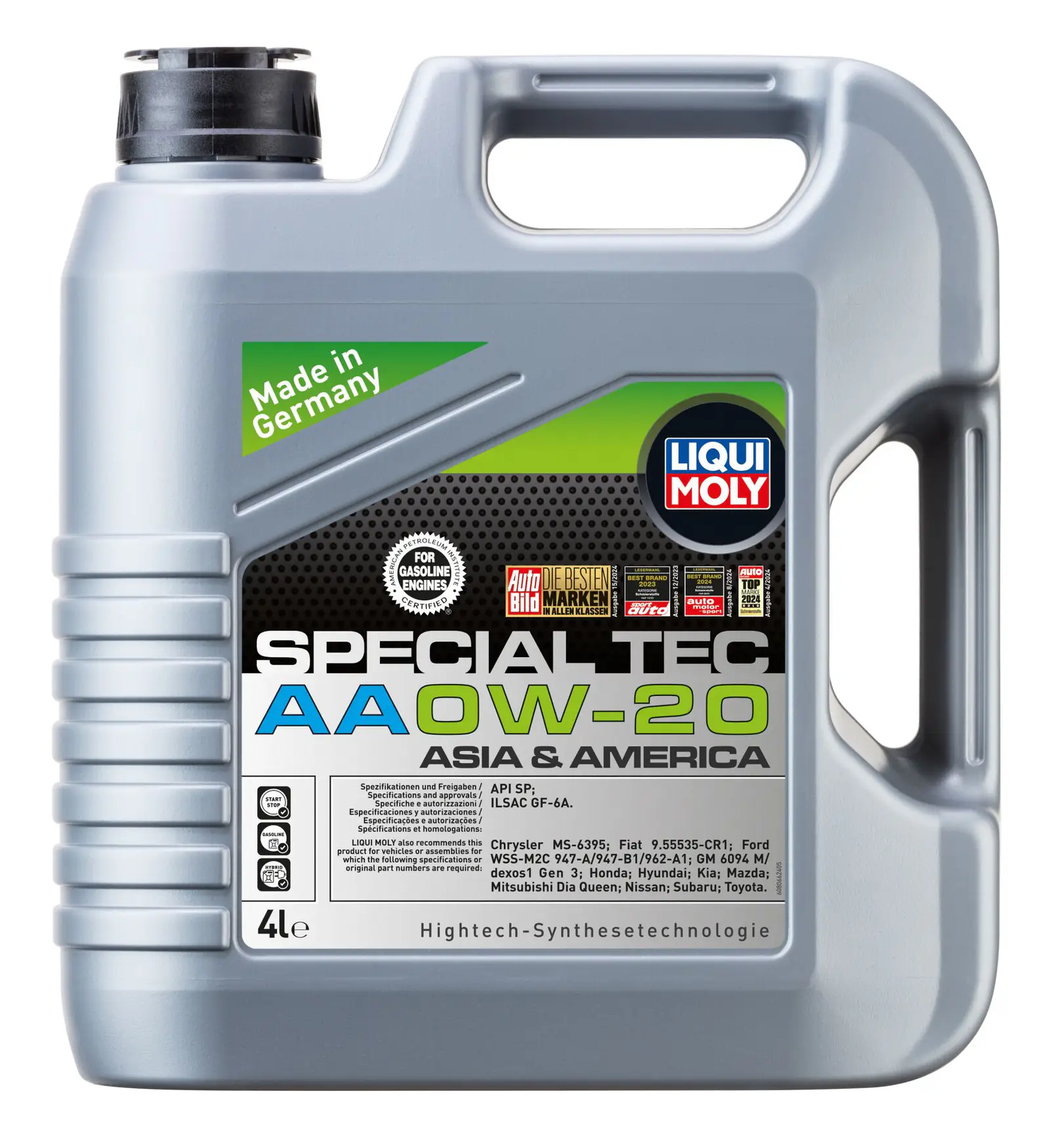 Liqui Moly Special Tec AA 0W20 Motor Yağı 4 Litre | LQM-9705