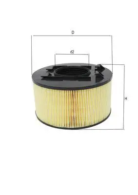 BMW 3 Serisi E46 316i/Ci N42 N45 N46 Hava Filtresi | MAHLE LX759