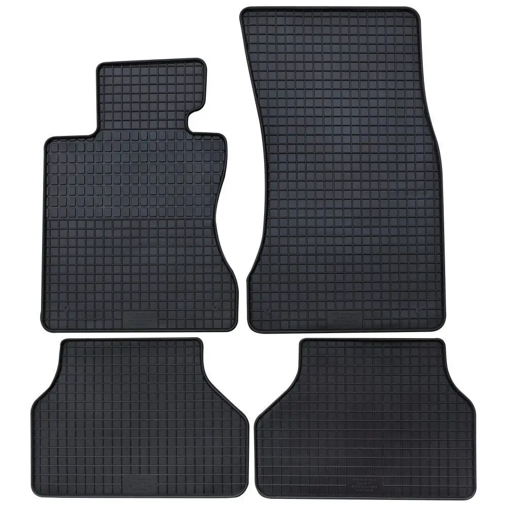 BMW 5 Serisi E60 E61 2003-2010 Siyah Lastik Paspas