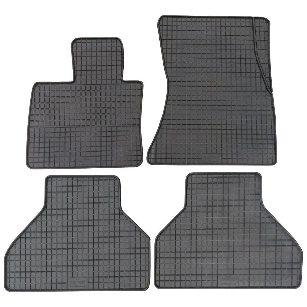 Bmw X5 Serisi F15 2014-18 Siyah Lastik Paspas