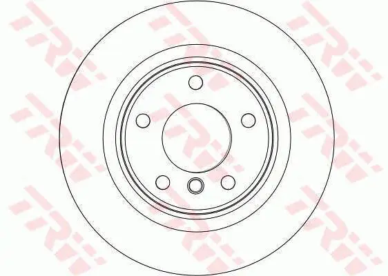 BMW 3 Serisi E90 316 d N47 Arka Fren Diski | TRW DF4451