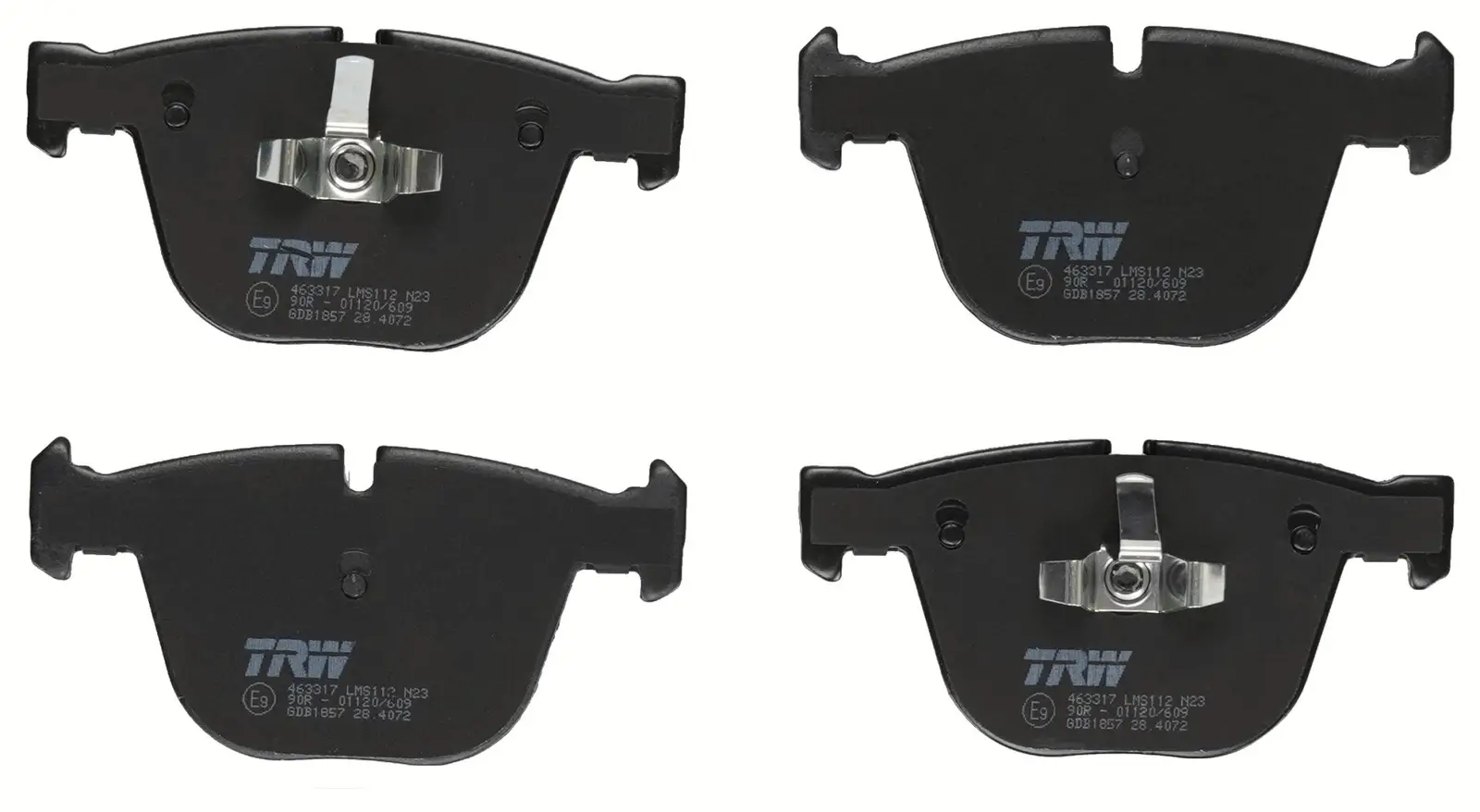 BMW 7 Serisi F01 740 d N54 Arka Fren Balatası | TRW GDB1857