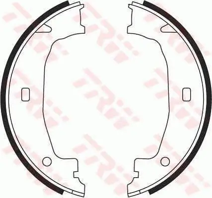 BMW 3 Serisi E46 318 ti M47 Arka Fren Pabucu | TRW GS8432