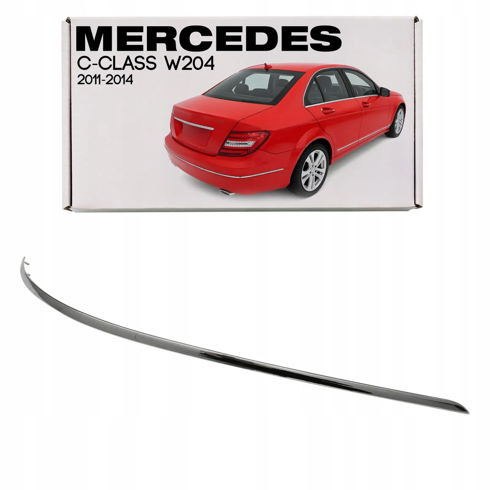 Mercedes C Serisi W204 Tampon Arka Nikelajı Sağ | CARTEK TPMRDRY37
