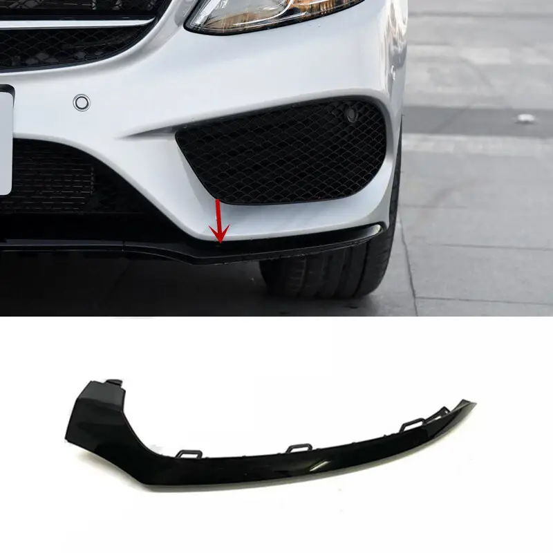 Mercedes C Serisi W205 Ön Tampon Nikelajı Sol Siyah | CARTEK TPMRDSTK500