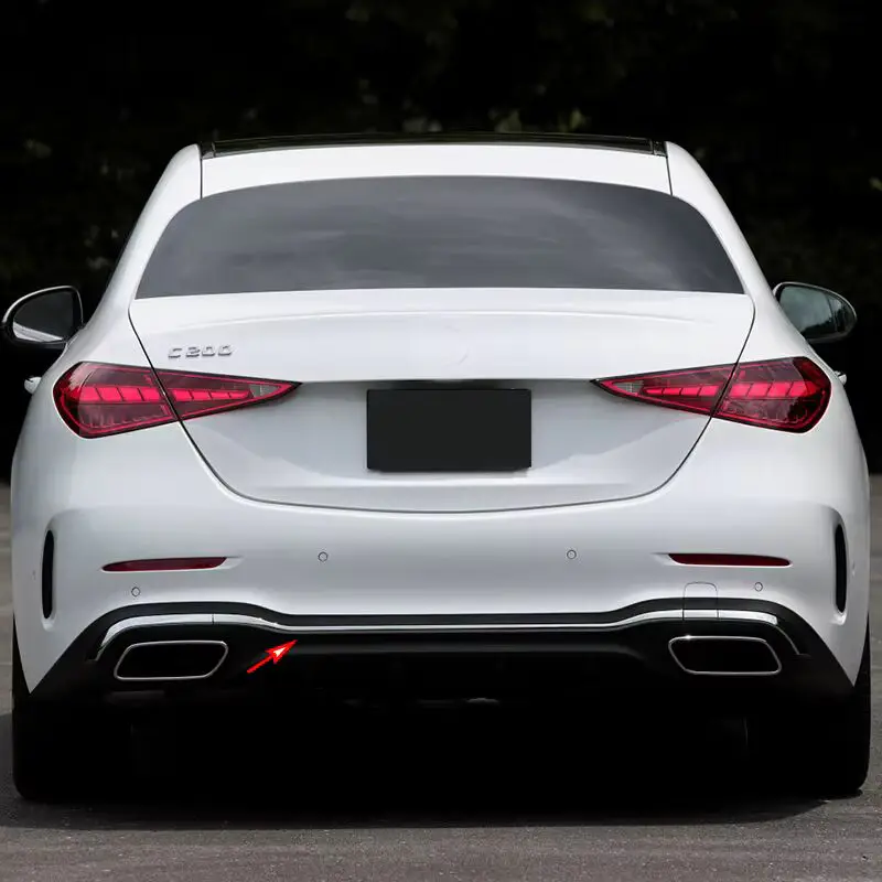 Mercedes C Serisi W206 Tampon Nikelajı Arka Orta Amg 2021 | CARTEK TPMRD0064