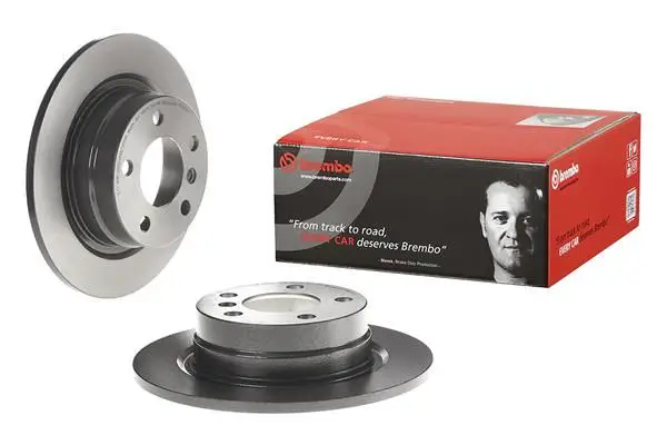 BMW 1 Serisi F20 118 i Arka Fren Diski | BREMBO 08C11511