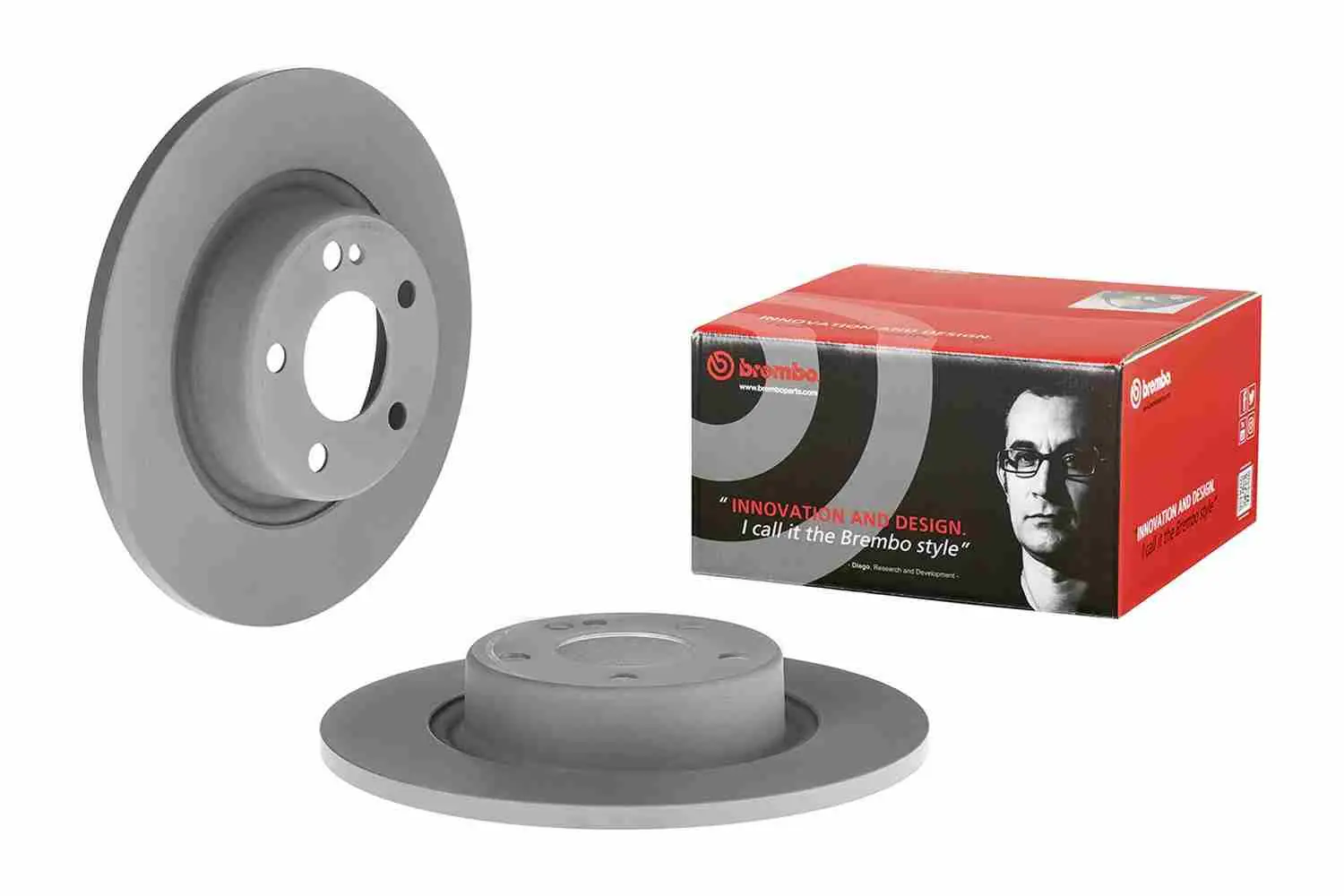 Mercedes C Serisi W205 C 200 Arka Fren Diski | BREMBO 08D53013