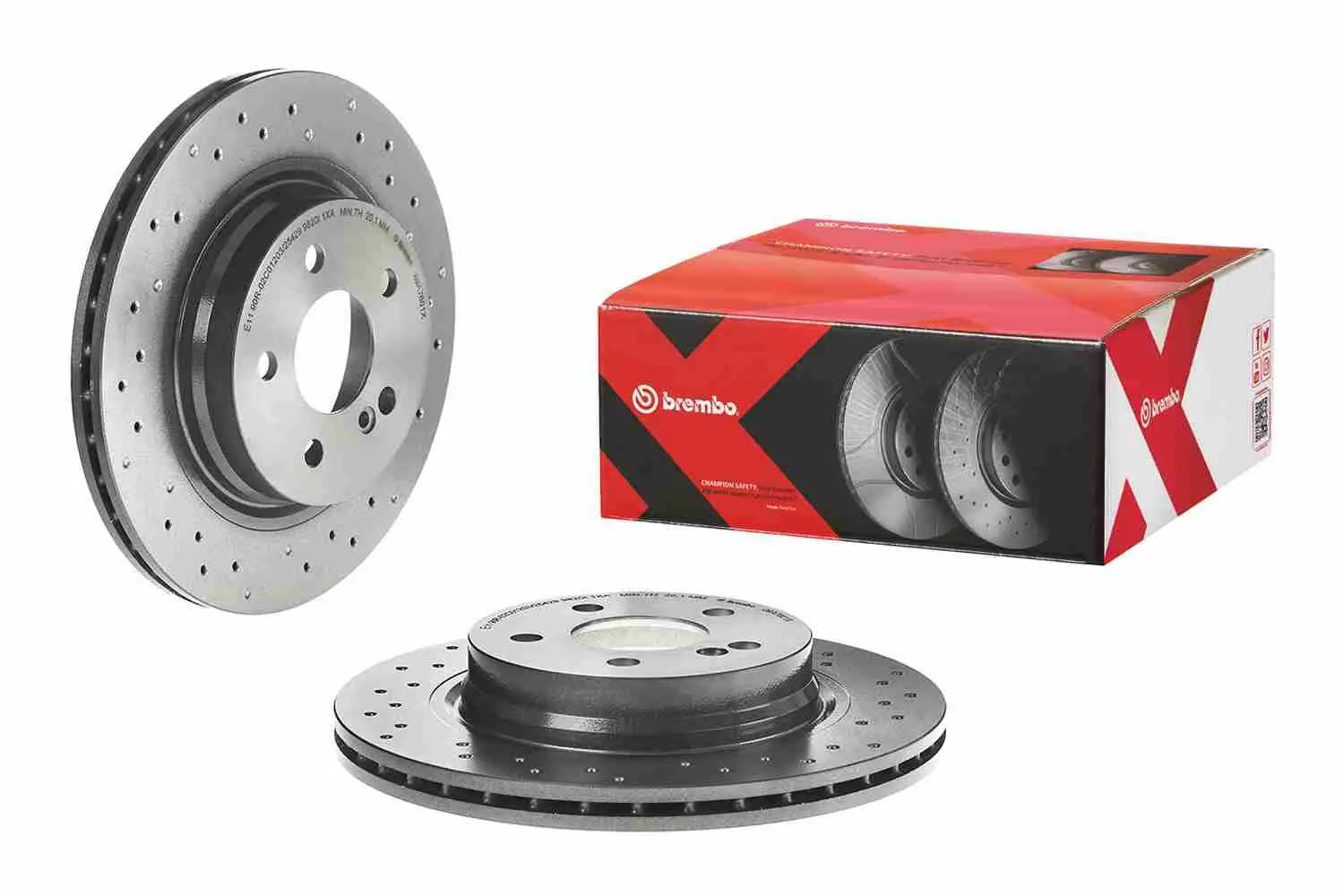 Mercedes C Serisi W204 C 320 CDI 4-matic Arka Fren Diski Havalandırmalı | BREMBO 09A7601X