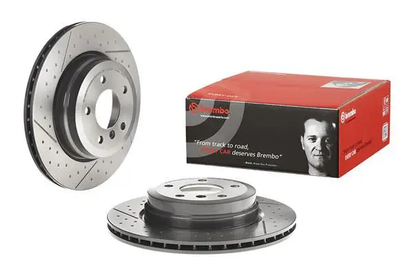 BMW 3 Serisi E92 325 d Arka Fren Diski Havalandırmalı | BREMBO 09C24611