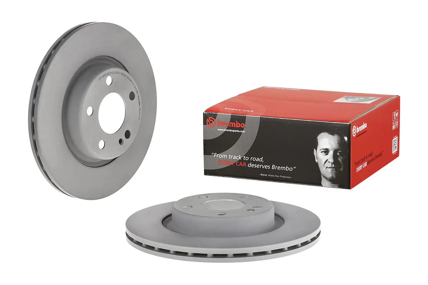 Mercedes C Serisi W205 C 180 Arka Fren Diski Havalandırmalı | BREMBO 09D53313