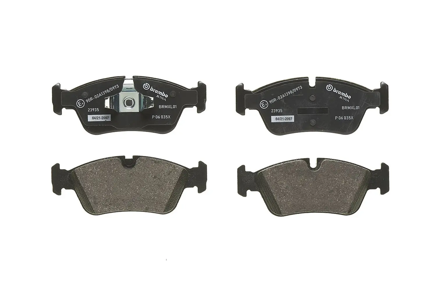 BMW 1 Serisi E87 120 i Ön Fren Balatası Delikli | BREMBO P06035X