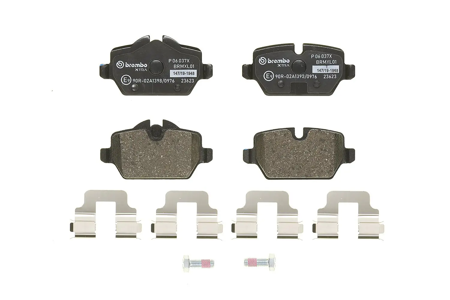 BMW 1 Serisi E87 118 i Arka Fren Balatası Delikli | BREMBO P06037X