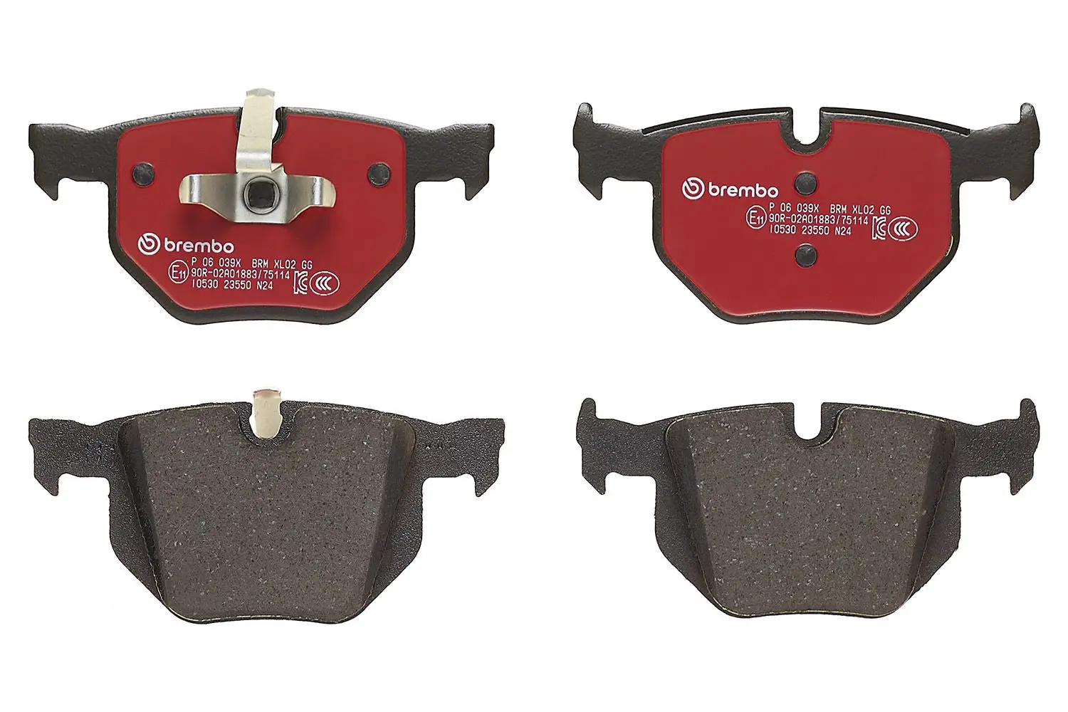 BMW 3 Serisi E90 320 d Arka Fren Balatası Delikli | BREMBO P06039X