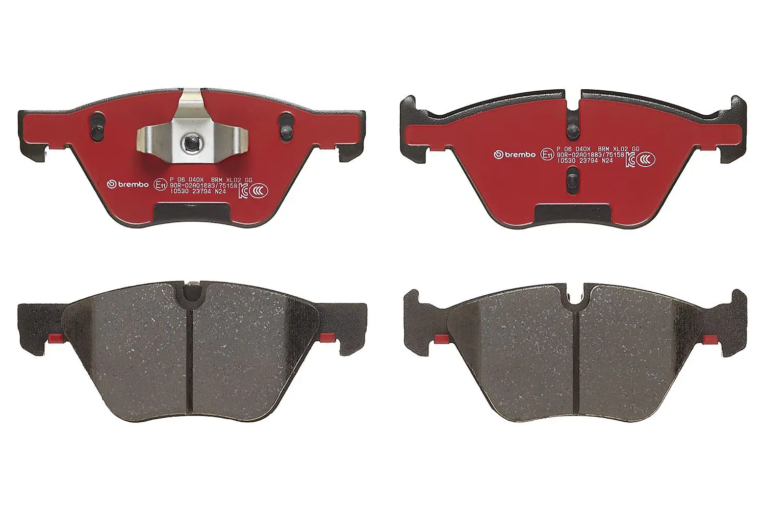 BMW 1 Serisi E81 120 i Ön Fren Balatası Delikli | BREMBO P06040X
