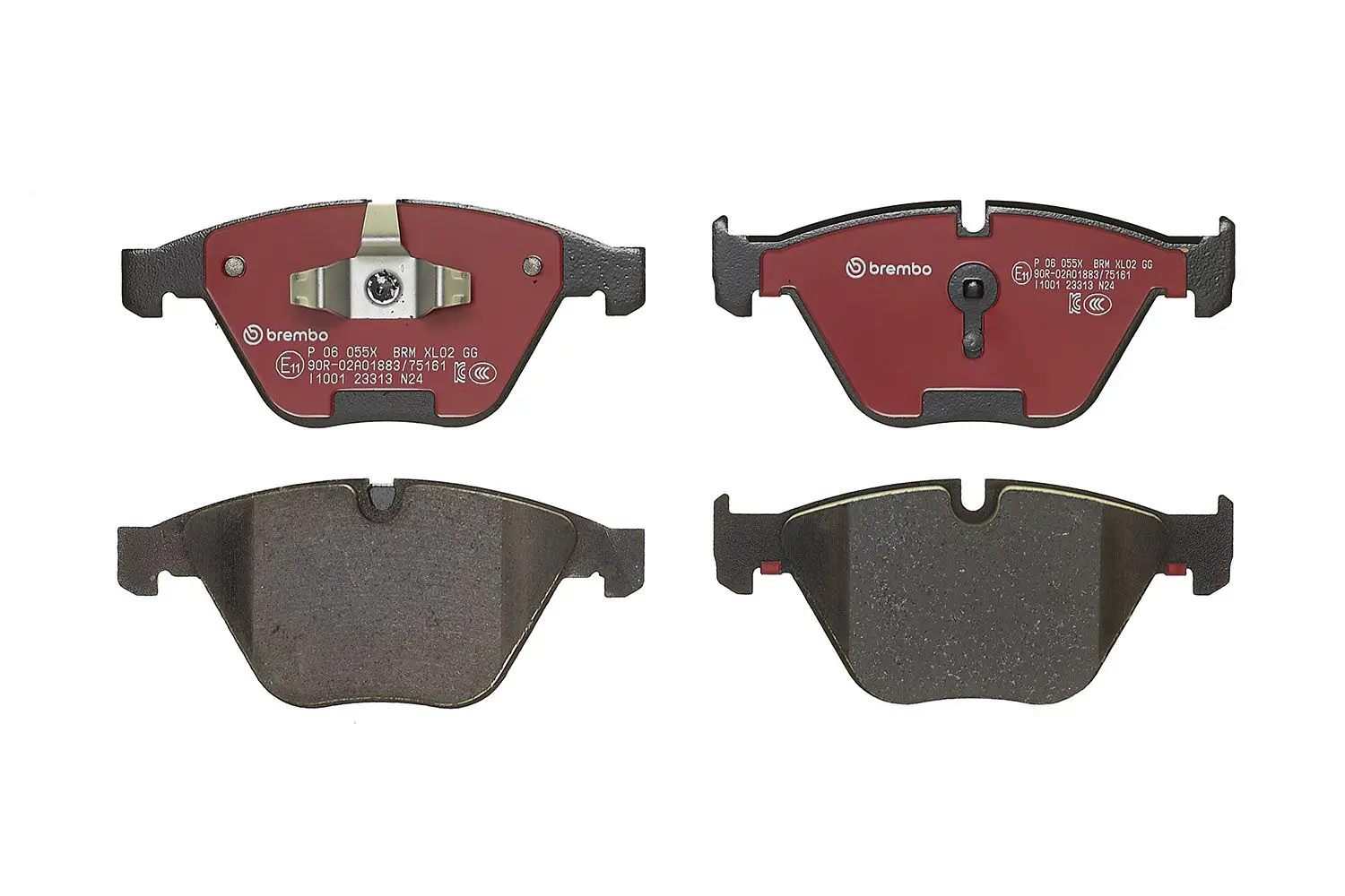 BMW 3 Serisi E90 325 i Ön Fren Balatası Delikli | BREMBO P06055X