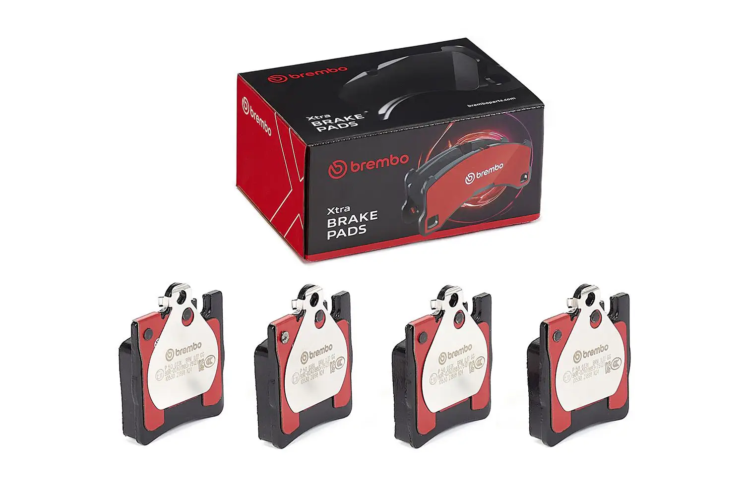 Mercedes C Serisi W203 C 180 Kompressor Arka Fren Balatası Delikli | BREMBO P50033X