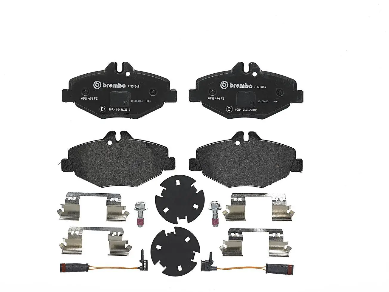 Mercedes E Serisi W211 E 220 CDI Ön Fren Balatası | BREMBO P50049