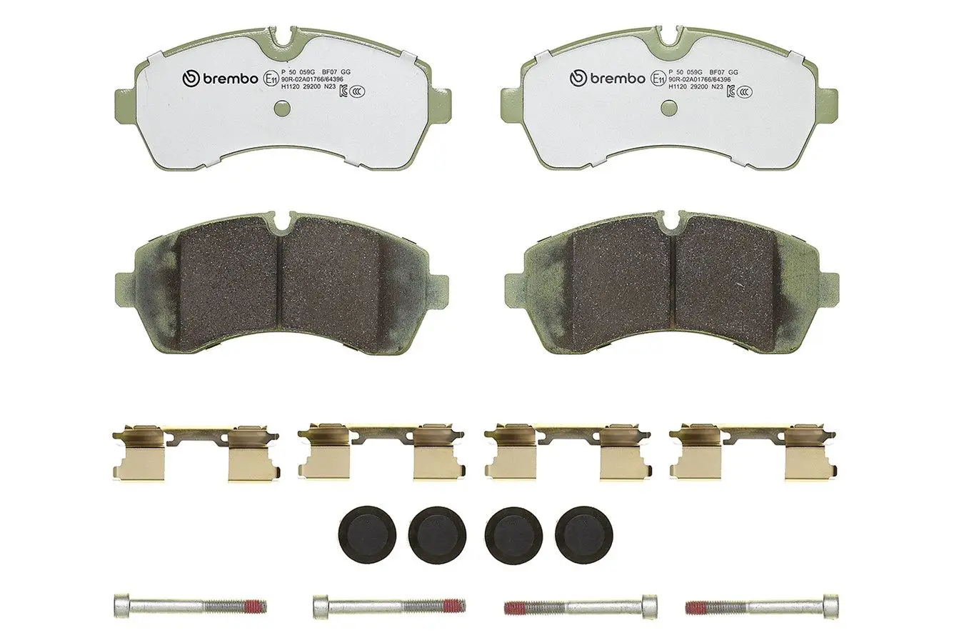 Mercedes Sprinter W906 318 CDI Ön Fren Balatası | BREMBO P50059G