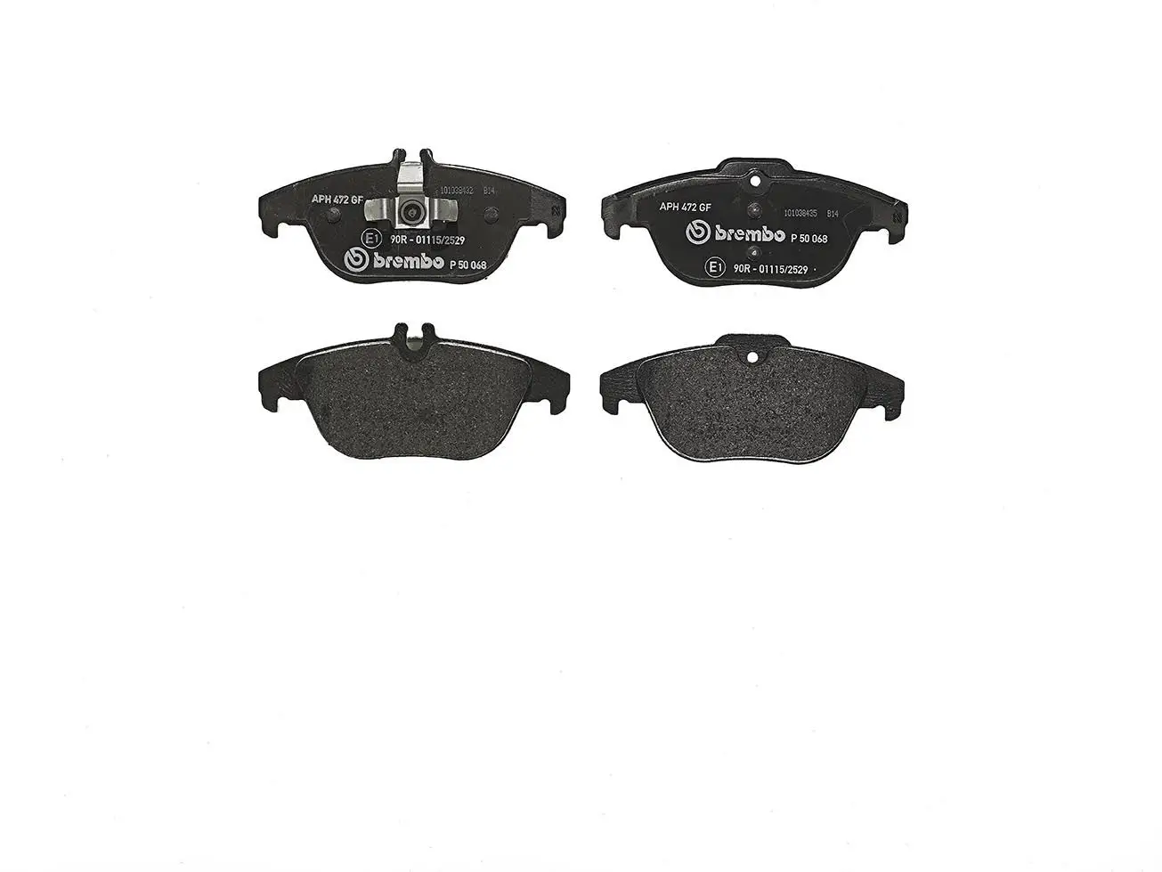 Mercedes C Serisi W204 C 250 CDI 4-matic Arka Fren Balatası | BREMBO P50068