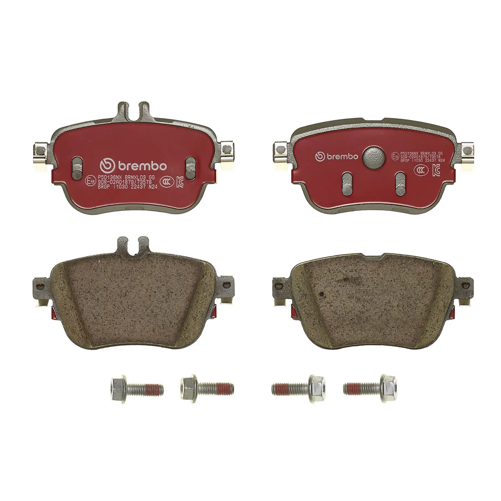 Mercedes E Serisi W213 E 200 Arka Fren Balatası Seramik | BREMBO P50136NX