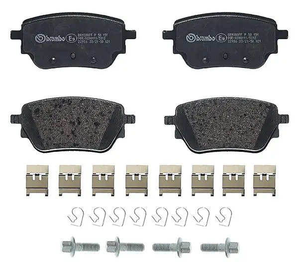 Mercedes A Serisi W177 A 200 d 4-matic Arka Fren Balatası | BREMBO P50151