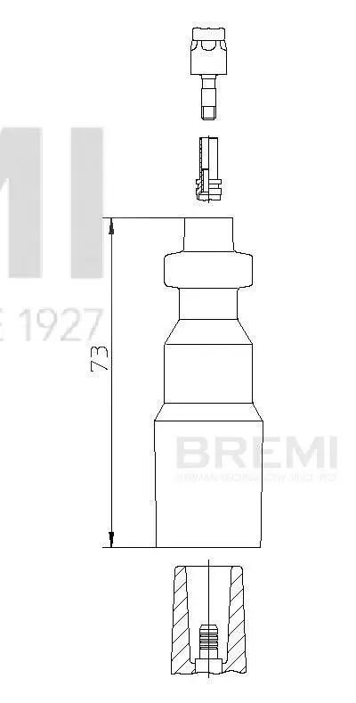 Mercedes C Serisi W202 M111 Distribütör Soketi | BREMI 13550