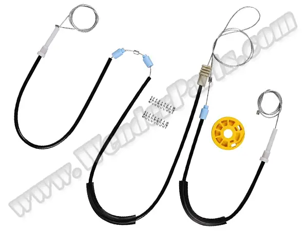 BMW 5 Serisi E39 1996-2003 Cam Kriko Tm Tk Ön Sol/Sağ | WENDER BA8252393/394RK