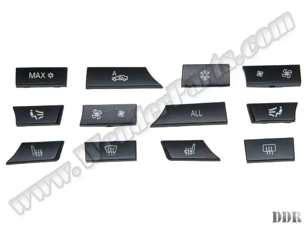 BMW 7 Serisi F01 2009-2015 Klima Tuş Takımı Set:12ad 2007-12 | WENDER BA61319313923