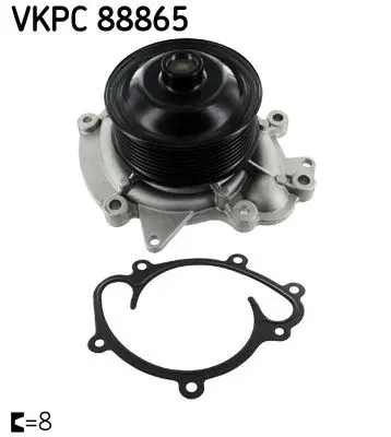 Mercedes S Serisi W221 OM642 Devirdaim | SKF VKPC88865