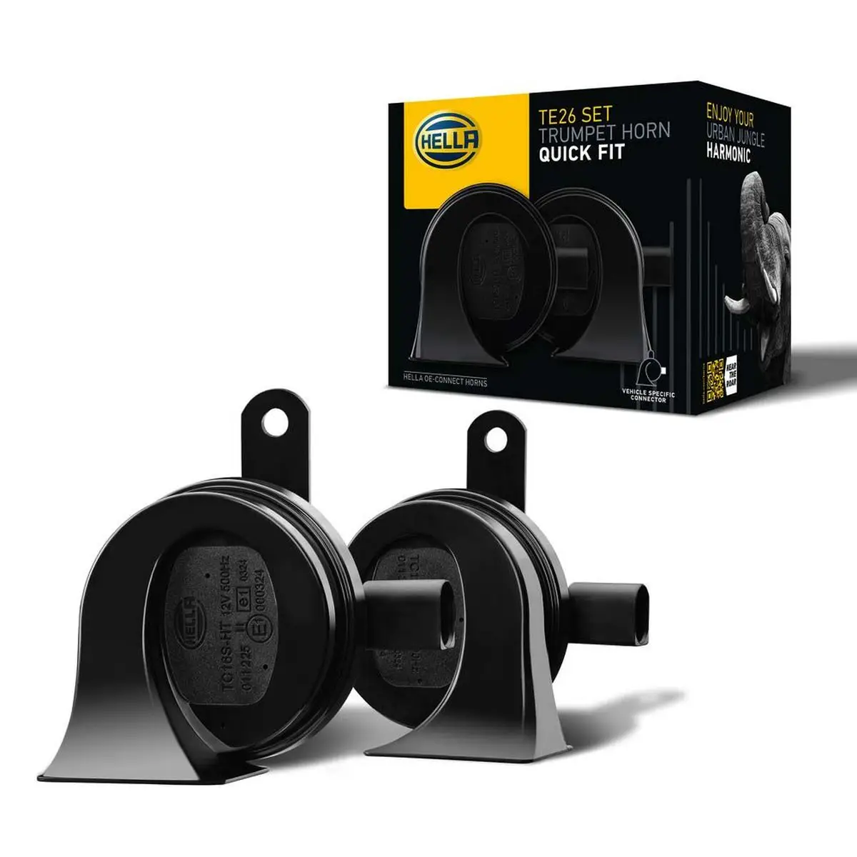 BMW 3 Serisi E93 Korna Sağ Sol İnce Soket HZ | HELLA 3FH 012 010-881