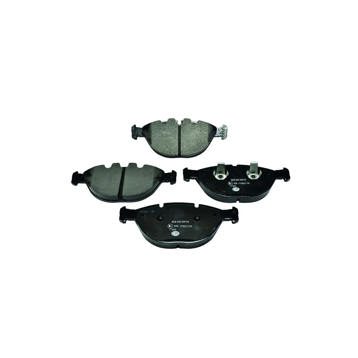 BMW X5 Serisi E53 Fren Balatası Ön | HELLA 8DB 355 009-921