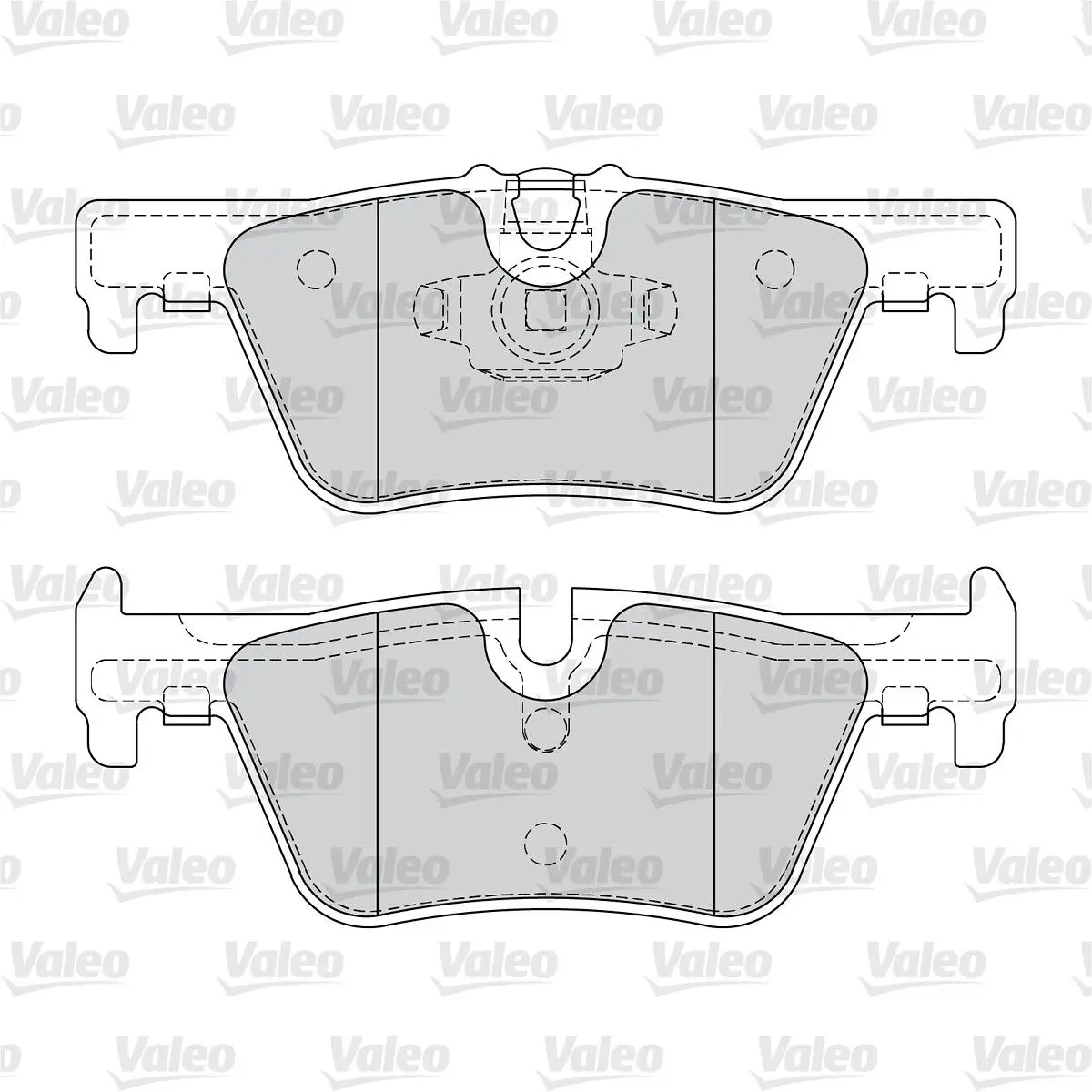BMW 2 Serisi F22, F23, F87 14- Fren Balatası Arka | VALEO 671712
