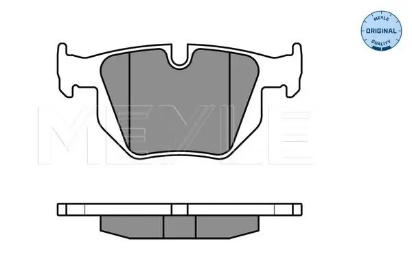 BMW X5 Serisi E70 2007-2013 Fren Balatası Arka | MEYLE 025 212 8217