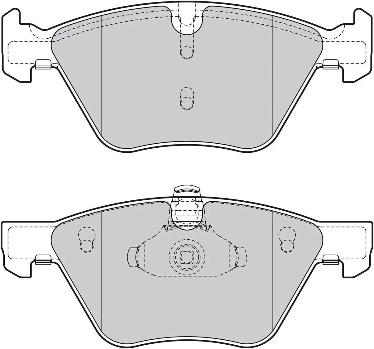 BMW 1 Serisi E81 2007-2011 Fren Balatası Ön | VALEO 670640